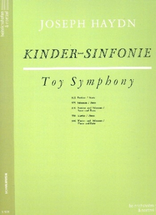 Kindersinfonie f�r Orchester Partitur und 6 Stimmen