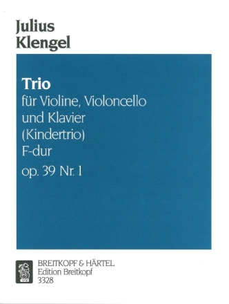 Kindertrio F-Dur op.39,1 f�r Klaviertrio