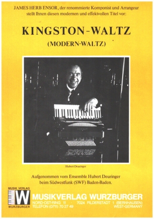 Kingston-Waltz (Modern-Waltz) f�r Akkordeon