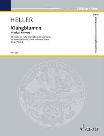 Klangblumen f�r Fl�te (Klarinette in B) und Klavier