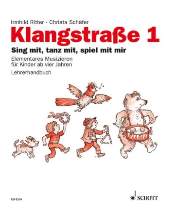Klangstra�e 1 und 2 - gro�es Kombi-Paket (+CD) Lehrerordner 1 und 2 + Kinderhefte mit CD 1 und 2 + 2 Anwesenheitsheft Paket - Lehrerordner 1 (ED 8534) und 2(ED 8535) + Kinderhefte mit CD 1