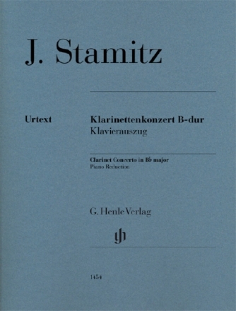 Klarinettenkonzert B-Dur f�r Klarinette und Klavier