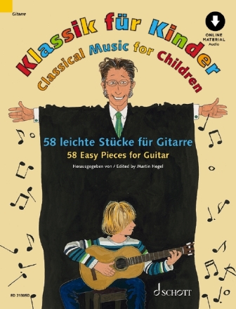 Klassik f�r Kinder (+Online Audio) f�r Gitarre