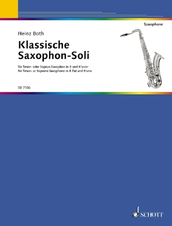Klassische Saxophon-Soli f�r Tenor- oder Sopran-Saxophon und Klavier