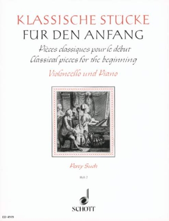 Klassische St�cke f�r den Anfang Band 2 f�r Violoncello und Klavier