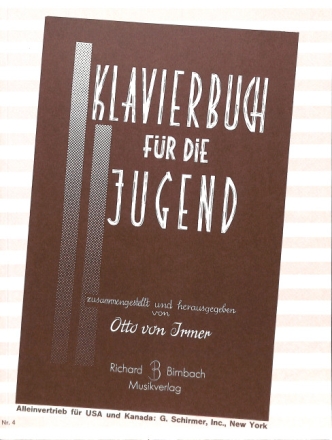 Klavierbuch f�r die Jugend f�r Klavier