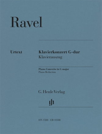 Klavierkonzert G-Dur 2 Klaviere zu vier H�nden Klavierauszug