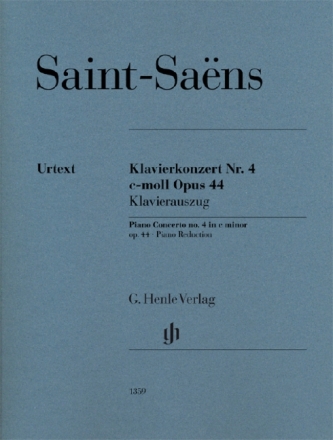 Klavierkonzert Nr.4 c-Moll op.44 f�r 2 Klaviere zu 4 H�nden Klavierauszug (Spielpartitur)