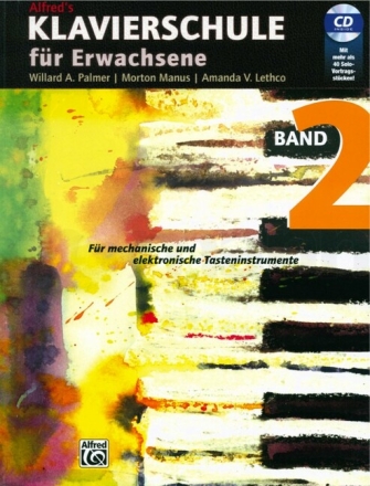 Klavierschule f�r Erwachsene Band 2 (+CD) f�r mechanische und elektronische Tasteninstrumente
