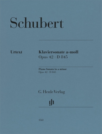 Klaviersonate a-moll op. 42 D 845 f�r Klavier zu zwei H�nden