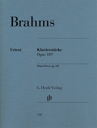 Klavierst�cke op.119 f�r Klavier