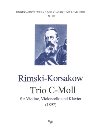 Klaviertrio C-Moll f�r Violine, Violoncello und Klavier Partitur und Stimmen