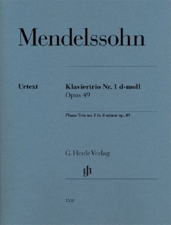 Klaviertrio d-Moll Nr.1 op.49 f�r Klavier