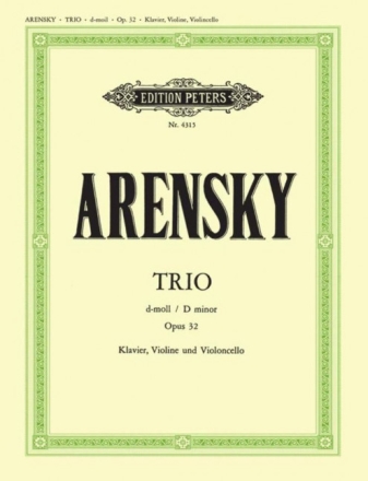 Klaviertrio d-Moll op.32 f�r Violine, Violoncello und Klavier Stimmen