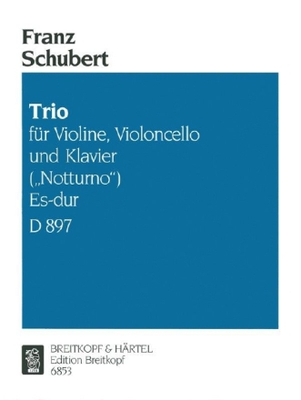 Klaviertrio Es-Dur D897 op.post.148 f�r Klavier, Violine und Violoncello Stimmen