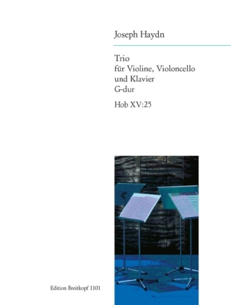 Klaviertrio G-Dur Nr.1 Hob.XV:25 f�r Violine, Violoncello und Klavier
