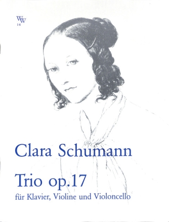 Klaviertrio g-Moll op.17 f�r Klavier, Violine und Violoncello Partitur und Stimmen