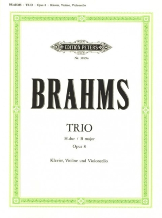 Klaviertrio H-Dur Nr.1 op.8 f�r Violine, Violoncello und Klavier