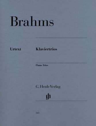 Klaviertrios f�r Violine, Violoncello und Klavier Partitur und Stimmen