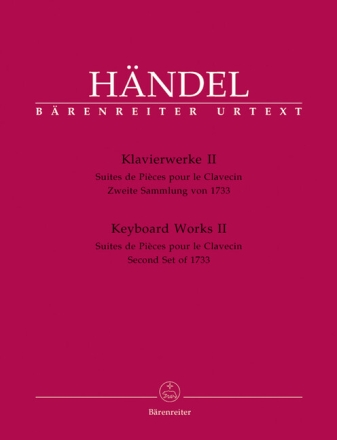 Klavierwerke Band 2 - Suiten Zweite Sammlung von 1733