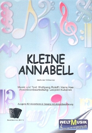 Kleine Annabell Einzelausgabe f�r Gesang und Klavier