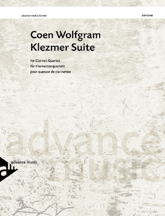 Klezmer Suite f�r 3 Klarinetten und Bassklarinette Partitur und Stimmen
