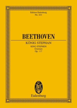 K�nig Stephan op.117 - Ouvert�re f�r Orchester Studienpartitur
