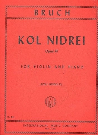 Kol Nidrei op.47 f�r Violine und Klavier