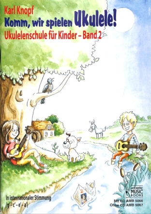 Komm, wir spielen Ukulele! Band 2 f�r Ukulele/Tabulatur (Stimmung g-c-e-a)