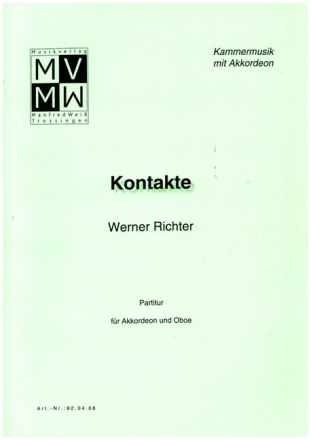 Kontakte f�r Oboe und Akkordeon