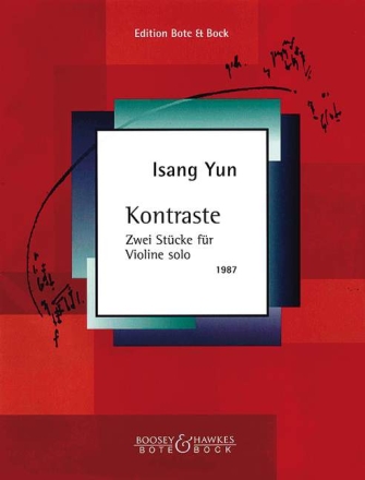 Kontraste - 2 St�cke f�r Violine