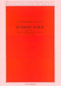 Konzert B-Dur op.4,6 f�r Harfe (Cembalo, Klavier, Orgel) und Streicher Partitur (= Solostimme)
