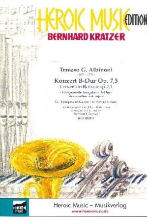 Konzert B-Dur op.7,3 f�r Trompete und Klavier