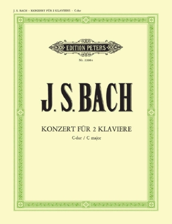 Konzert C-Dur BWV1061 f�r 2 Klaviere und Orchester f�r 3 Klaviere