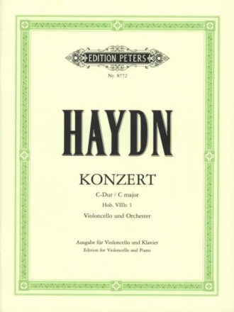 Konzert C-Dur Hob.VIIb:1 f�r Violoncello und Orchester f�r Violoncello und Klavier