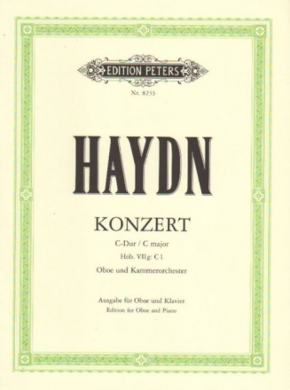 Konzert C-Dur Hob.VIIG:C1 f�r Oboe und Kammerorchester f�r Oboe und Klavier