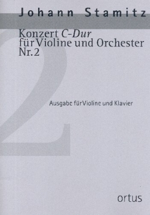 Konzert C-Dur Nr.2 f�r Violine und Orchester f�r Violine und Klavier