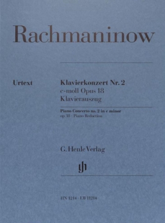Konzert c-Moll Nr.2 op.18 f�r Klavier und Orchester Klavierauszug