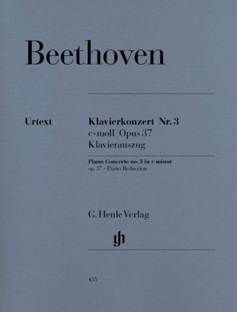 Konzert c-Moll Nr.3 op.37 f�r Klavier und Orchester f�r Klavier und Orchester