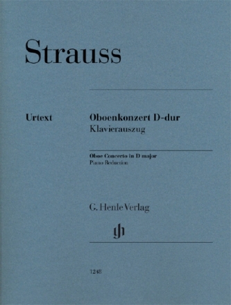 Konzert D-Dur f�r Oboe und Orchester f�r Oboe und Klavier Klavierauszug