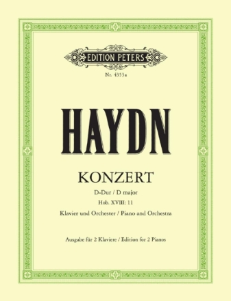 Konzert D-Dur Hob.XVIII:11 f�r Klavier und Orchester f�r 2 Klaviere