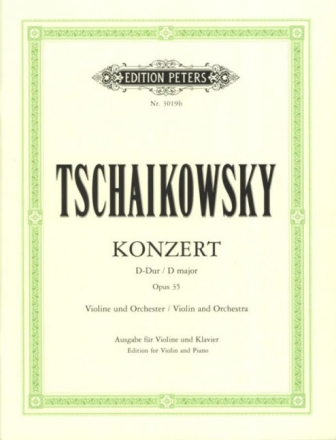 Konzert D-Dur op.35 f�r Violine und Orchester f�r Violine und Klavier