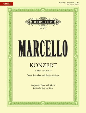 Konzert d-Moll f�r Oboe und Streicher f�r Oboe und Klavier