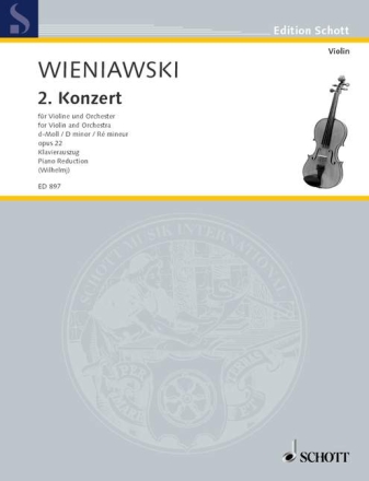 Konzert d-Moll Nr.2 op.22 f�r Violine und Klavier