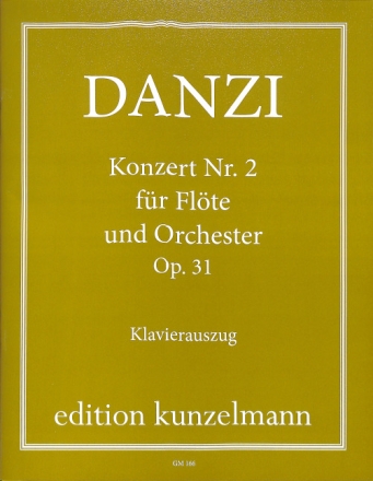 Konzert d-Moll Nr.2 op.31 f�r Fl�te und Orchester f�r Fl�te und Klavier