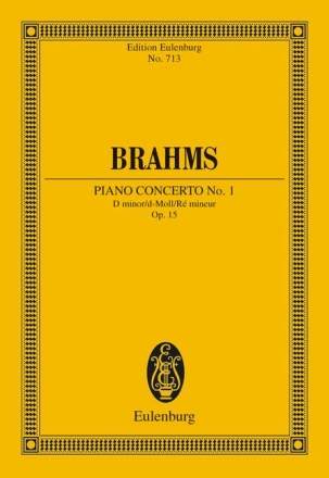 Konzert d-Moll op.15 f�r Klavier und Orchester Studienpartitur