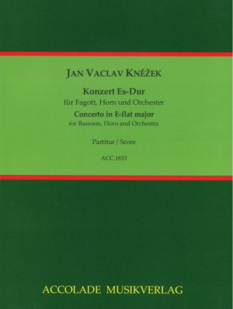 Konzert Es-Dur f�r Fagott, Horn und Orchester Partitur
