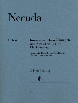 Konzert Es-Dur f�r Horn (Trompete) und Streichorchester f�r Horn und Klavier