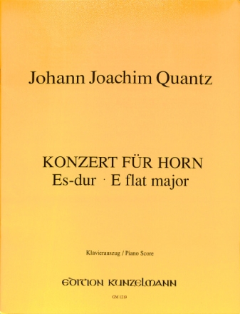 Konzert Es-Dur f�r Horn und Orchester f�r Horn und Klavier