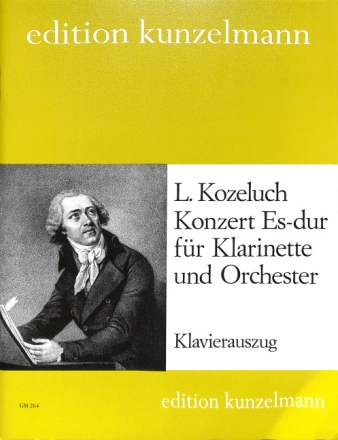 Konzert Es-Dur f�r Klarinette und Orchester Klavierauszug